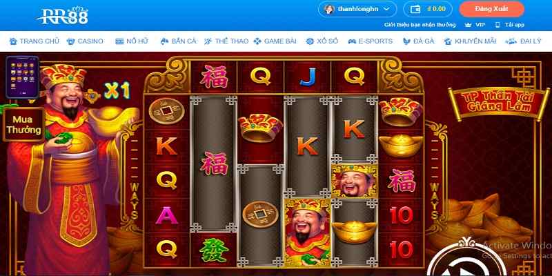 Khái quát chung về sảnh cược TP slot của RR88